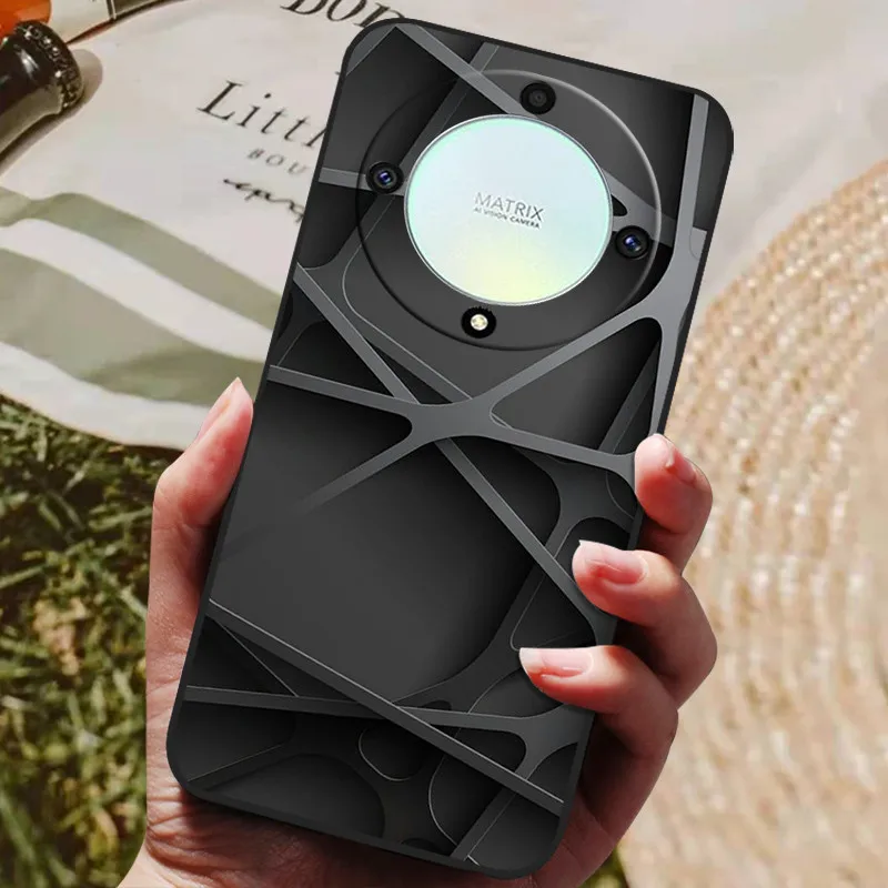 Elegant Black Bumper TPU Silicone Case