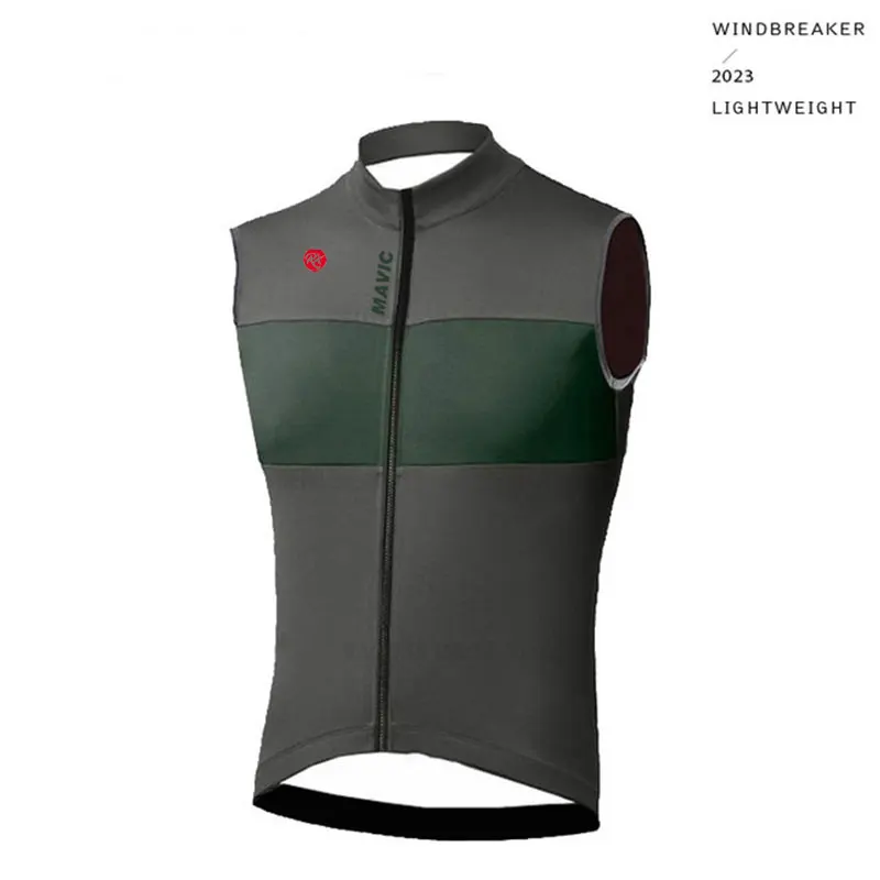 Rx Mavic Windproof Cycling Jackets New Summer Cycling Vest Sleeveless Bicycle Wear MTB Bike Tops Ropa Ciclismo rockbros