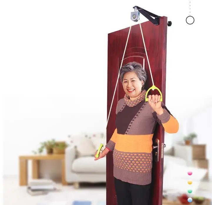 Upper limb rehabilitation pulley ring traction trainer stroke hemiplegia rehabilitation equipment hand shoulder neck training ma