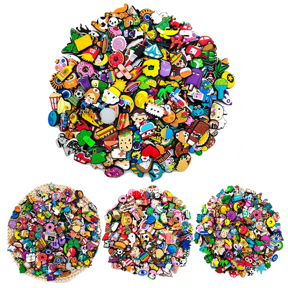 Lot Of 30500 Random Style Of The Store Shoe Charms For Diy Shoe