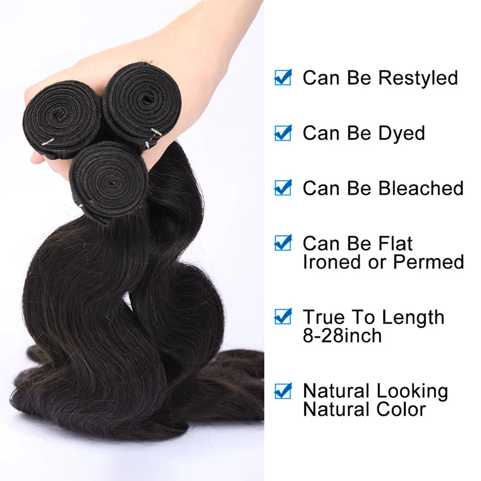Human Hair Bundles Xcurly Body Wave Remy Unprocessed Raw Virgin Human Hair Water Wave Extensions 3 4 5 Bundles Deal