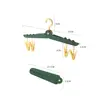 Portable Hangers for Clothes Travel Folding Telescopic Mini Clothes Drying Rack Save Space Wardrobe Organizer for Clothes Mini 6