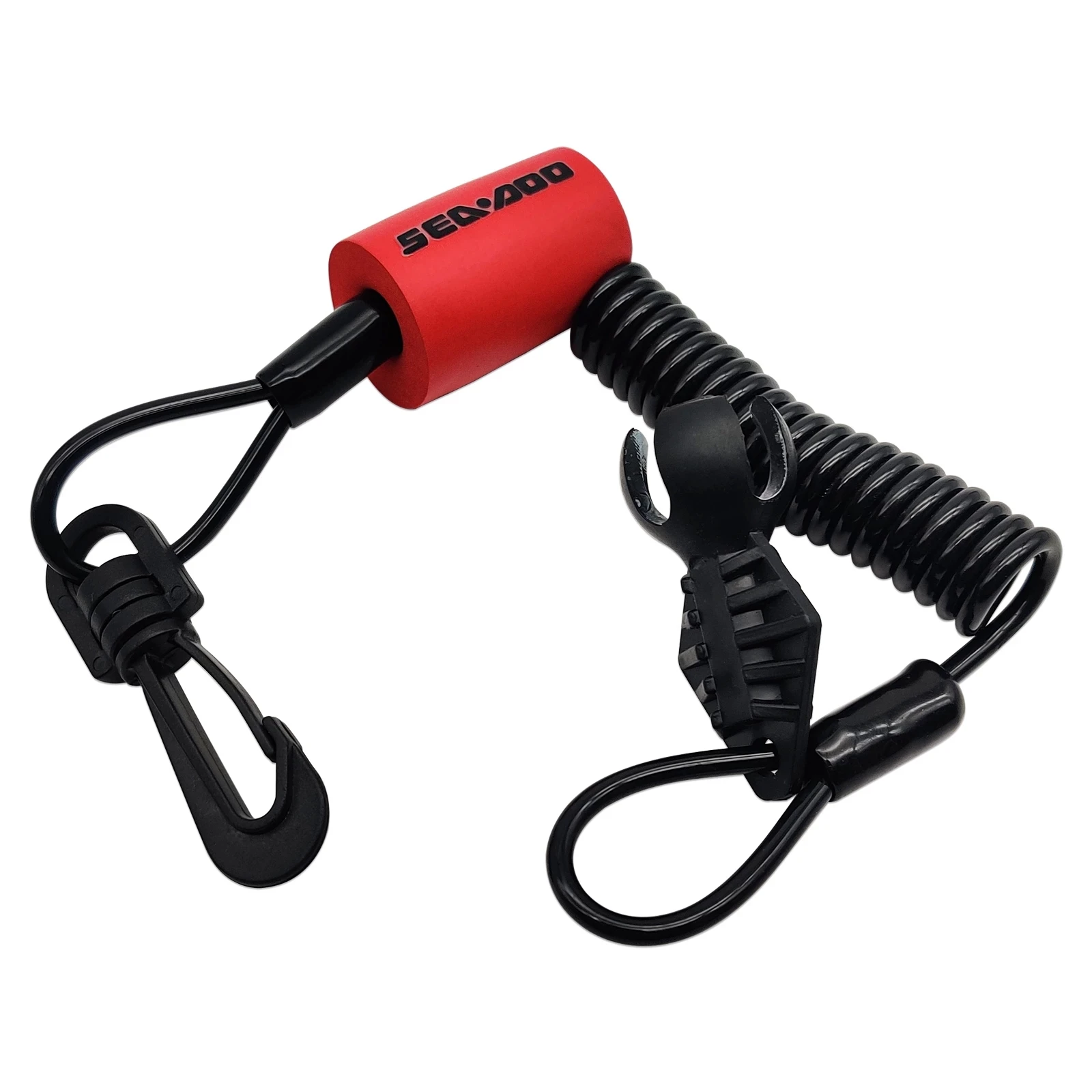 Spark Clip On Safety Lanyard Tether Floating Key Motorboat Engine Stop Lanyard For Seadoo 278002843 278003410