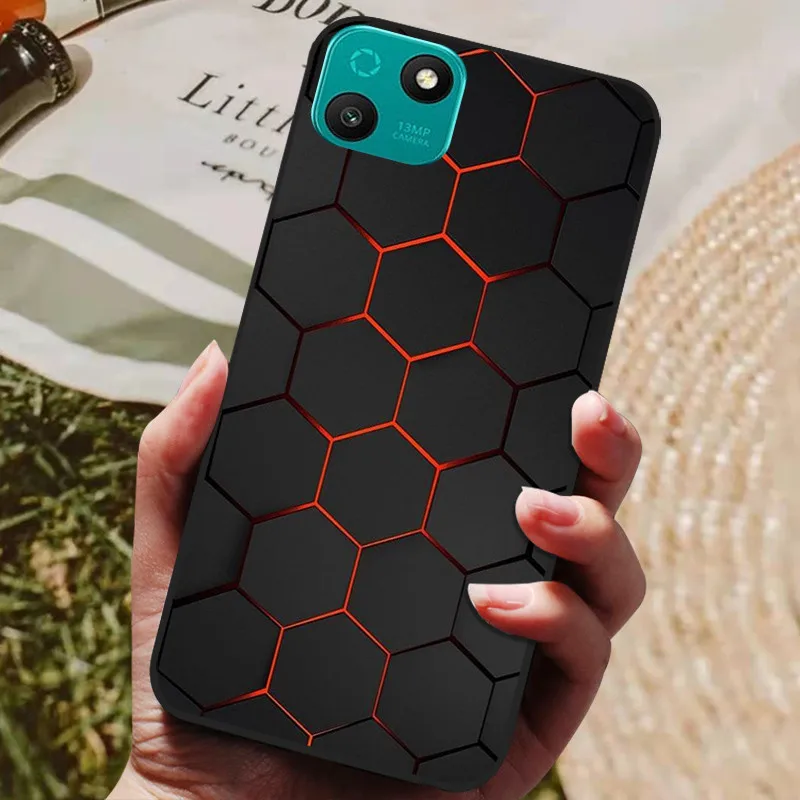 Shockproof Black Silicone TPU Phone Case Cover
