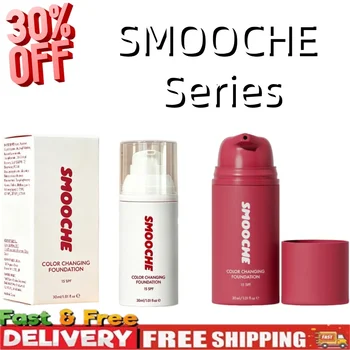 Smooche Fondotinta Liquido Intelligente che Cambia Colore SPF15 30ml, Correttore Viso Idratante con Vitamina E, Base Trucco Naturale Perfetta