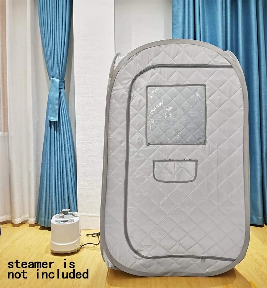 Portable Sauna Tent, Foldable One Person Full Body Spa for Detox Therapy Without Sauna Steamer 3