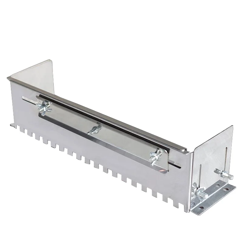 400-800mm Adjustable Notched Trowel Mortar Comb for Fast and Equal Application of Adhesive on the Floor 4