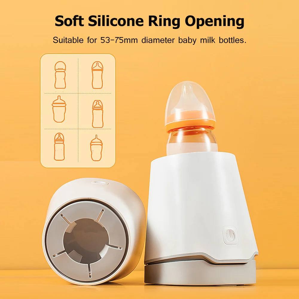 Baby Milk Bottle Shaker Automatic with Inclined Base Portable Electric Feeding Bottle Shake Machine Milk Powder Blender Mixer