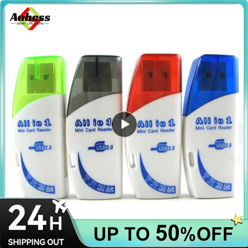 

4 в 1, кардридер USB 2,0 для SD/ MS/ TF/ M2
