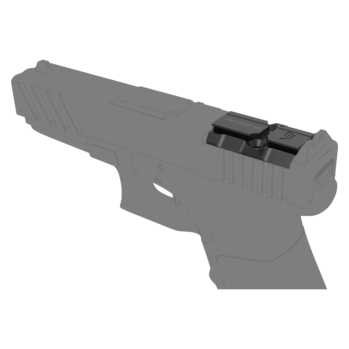 Vector Optics MOJ Footprint & Glock MOS System to VOD Footprint compatible With A_C_R_O P2/C2 Adapter For SCRD-63/SM63 Line scope mount adapter rail adapter threaded adapter
