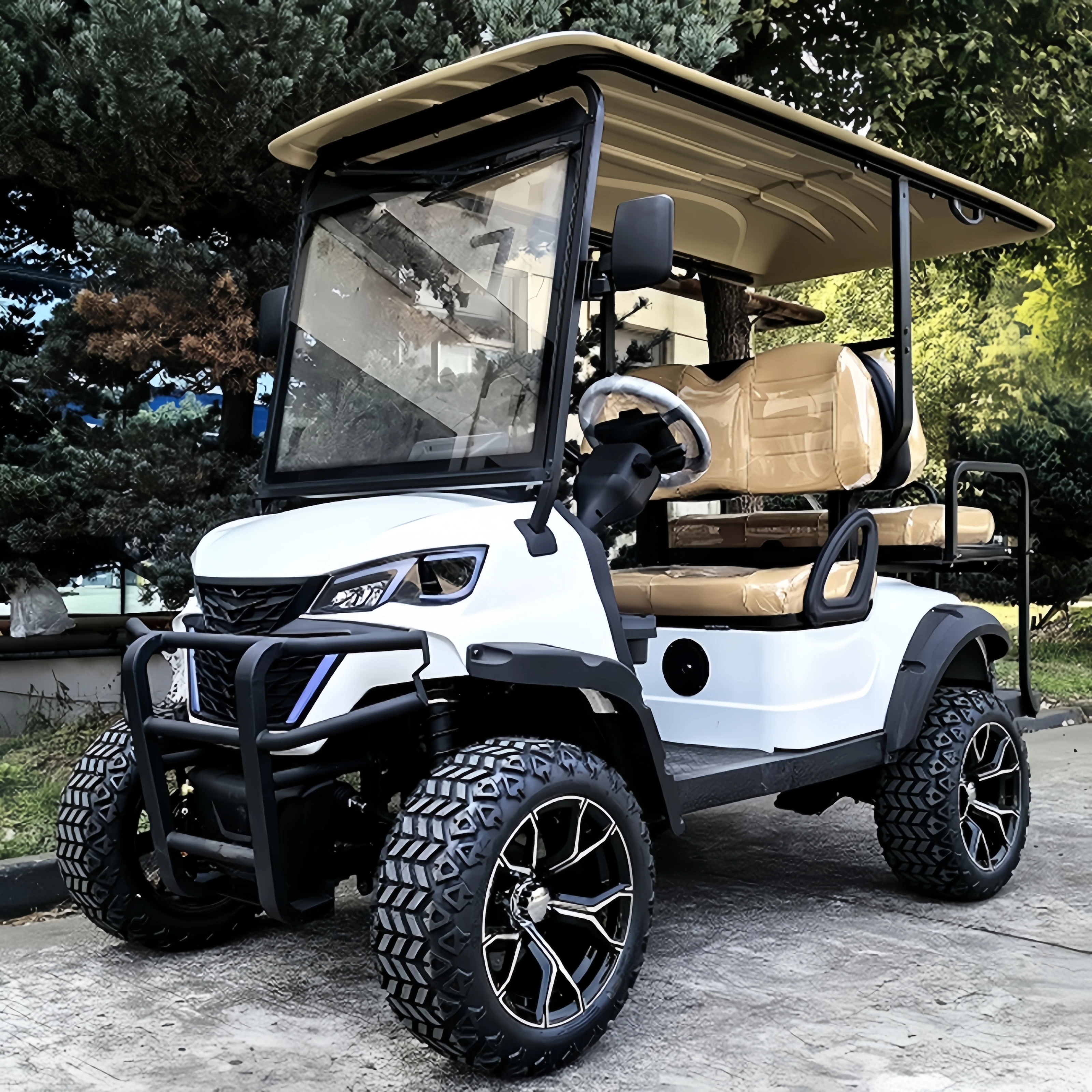 Competitive Price Golf Cart 4 Seater Fast Single Seater Mini 4 Electric Golf Cart