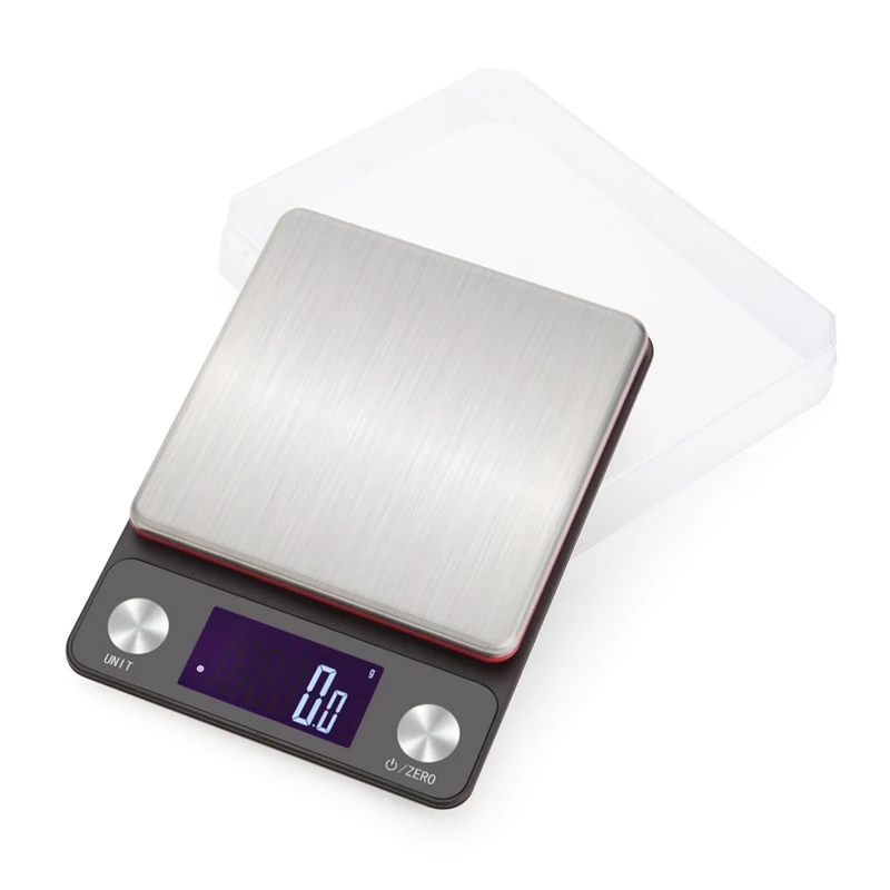 Kitchen Scale, 5kg/11lb Stainless Steel Digital Scale, Food Scale