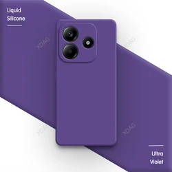 Premium Liquid Silicone Phone Case - Soft Back Cover & Classic Shell Housing - Redmi Note 14 Pro 5G (Global) (Ultra Violet)