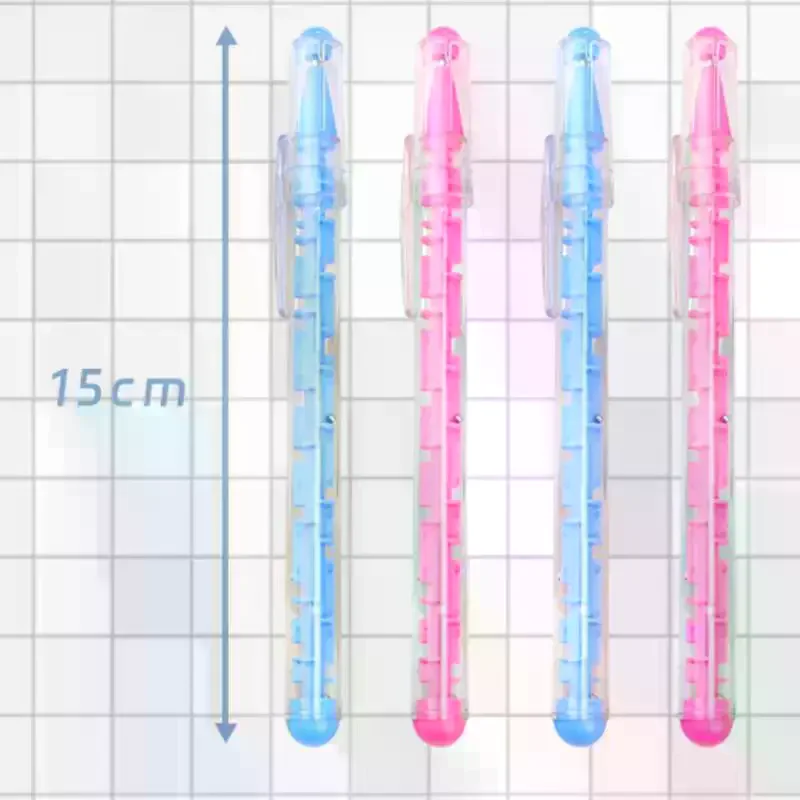 5/10Pcs 크리 에이 티브 문구 재미있는 퍼즐 게임 펜 미로 볼펜 스트레스 릴리프 쓰기 도구 독특한 선물