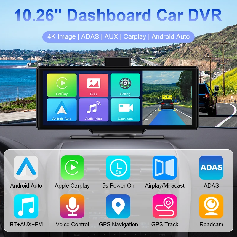 ADAS  ķ  ī÷, ȵ̵ ڵ GPS ׺̼,  ,   ĸ  ī޶ ,  AUX, 10.26 ġ, 4K