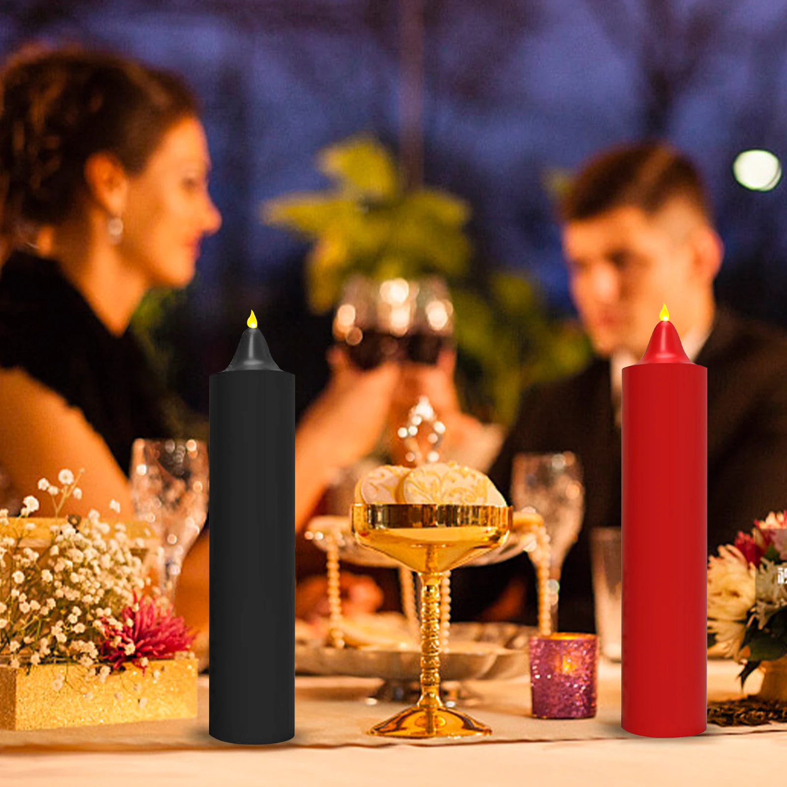 Low Temperature Candles Erotic Sex Toys BDSM Bondage Accessories Low Heat Dripping Candles Romantic for Couple Lovers