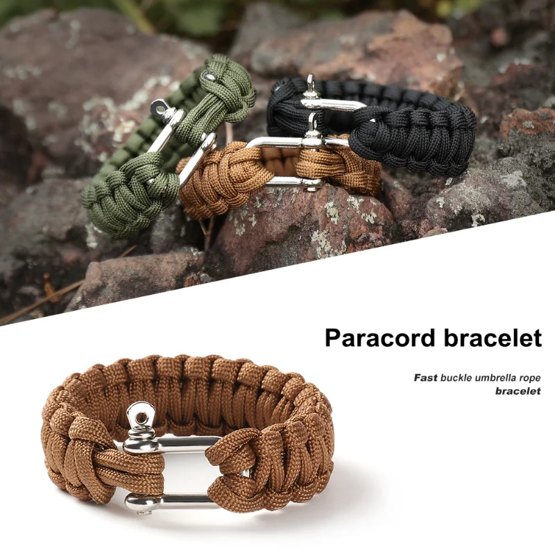 Bison Designs Survival Cord Bracelet