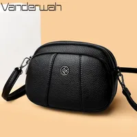 High Quality Soft Pu Leather Women Shoulder CrossBody Bags Designer Ladies Messenger Bag Light Luxury Female Purses and Handbags