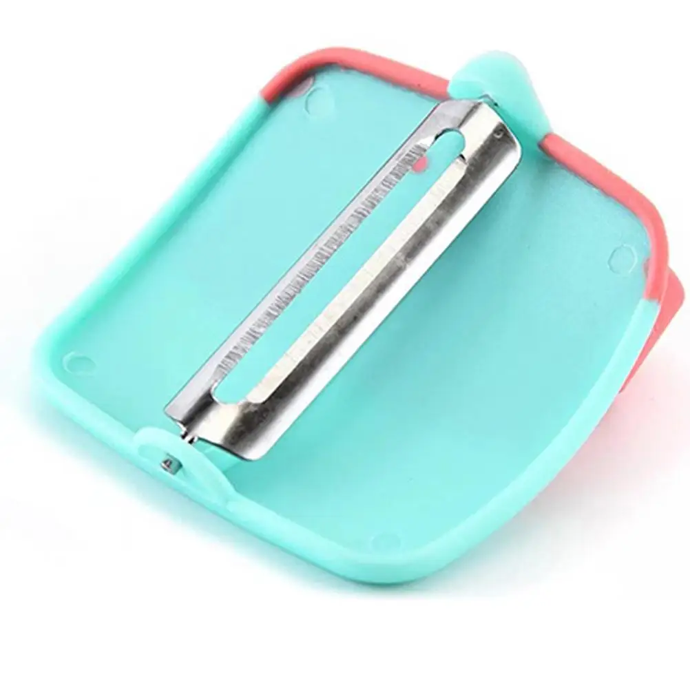 Multipurpose Silicone Stainless Steel Finger Vegetable Fruit Peeler Kitchen Tools Food Grade Design Easy Peel Carrots Potatoes