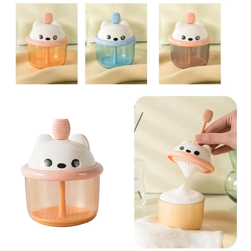 

Portable Foam Maker Cup Bubble Foam Maker Facial Cleanser Foam Cup Body Wash Bubble Maker Bubbler for Face Clean Tools