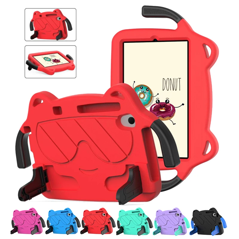 Rugged EVA Handle Stand Cover for Tablets - Kid-Safe Protective Case