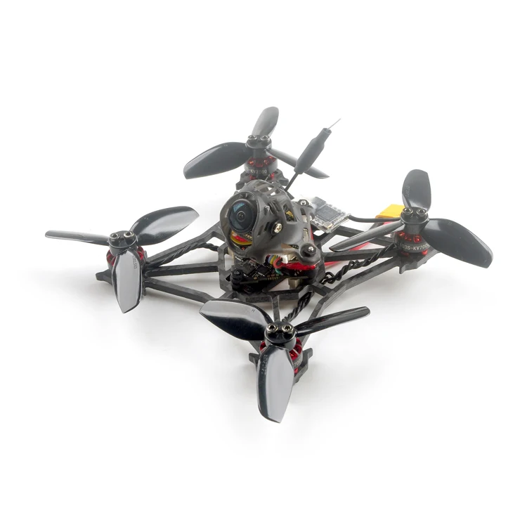 HappyModel Larva X Crazybee F4 PRO V3 AIO 200mW Diamond VTX Runcam Nano2 1103 KV7000 2-3S 2.5inch 100mm Brushless FPV Drone