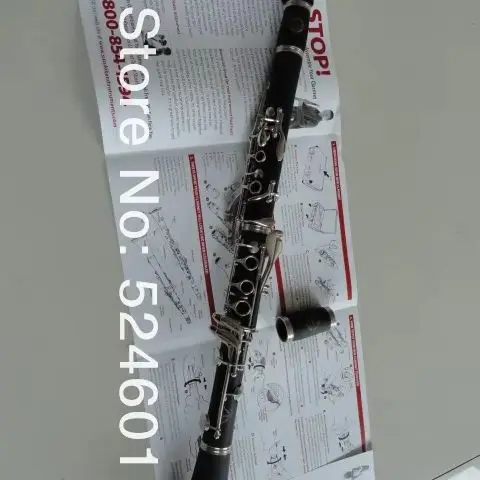 Brand Suzuki Clarinet Musical Instrument Students Series 17 Keys B Flat Clarinet High Quality Bakelite Tube Nickel Plated