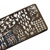 Christmas Nail Stamping Plate Winter Nails Design Nail Art Printing Stencils Nail Stamp Templates Snowflake Nail Template Tools 4