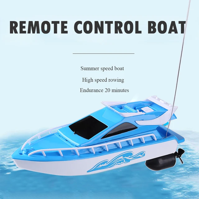 Super Mini Remote Control Boat Electric RC High Speed Submarine Diving Game Toy Children Portable Interactive Present 4