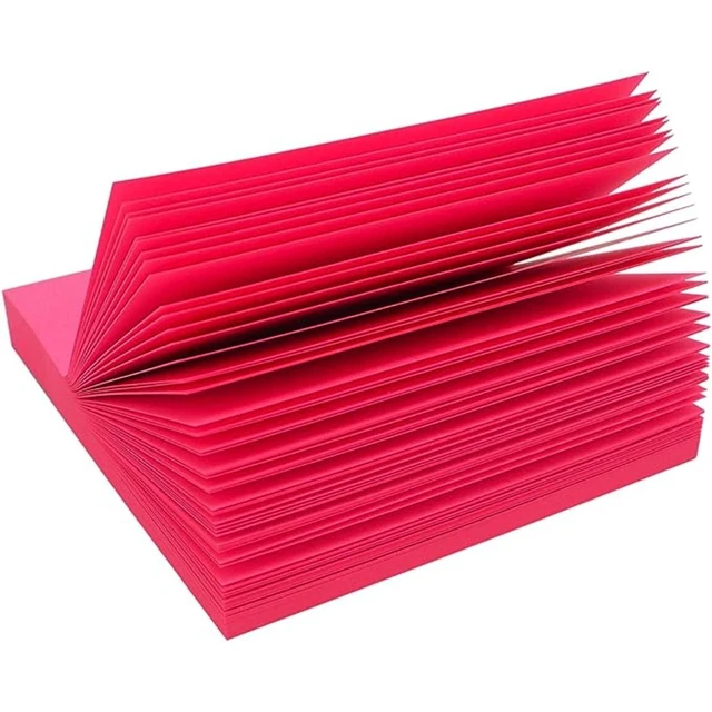 Sticky Notes 3x3 Inches,Bright Colors Self-Stick Pads, Easy to Post for  Home, Office, Notebook, 82 Sheets/pad