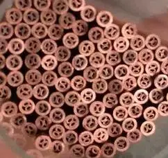 

Multihole tube,Copper multi electrode pipe,multi-channel pipe 1.0 1.2 1.4 1.5 1.8 2.0 2.5 2.8 3.0 for EDM Drill machine