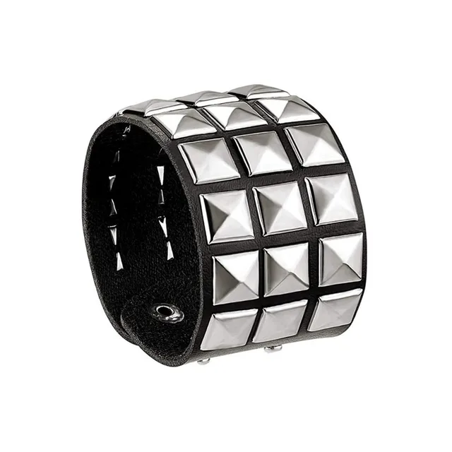 Nouveau Bracelet à ongles Punk Rivets Bracelet de Couple décontracté Hip-Hop fête gothique nouvel an noël saint valentin cadeaux d'anniversaire