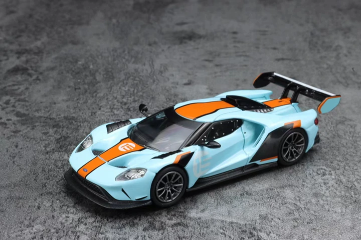 

TSM-MINI GT 1:64 Ford GT MK II #002 Simulation Limited Edition Alloy Metal Static Car Model Toy Gift