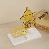 Acrylic Ramadan Candy Tray Dust-proof Hollow Design Eid Ornament Box with Electronic Candle Dessert Box For Fruits Candy Nuts 3