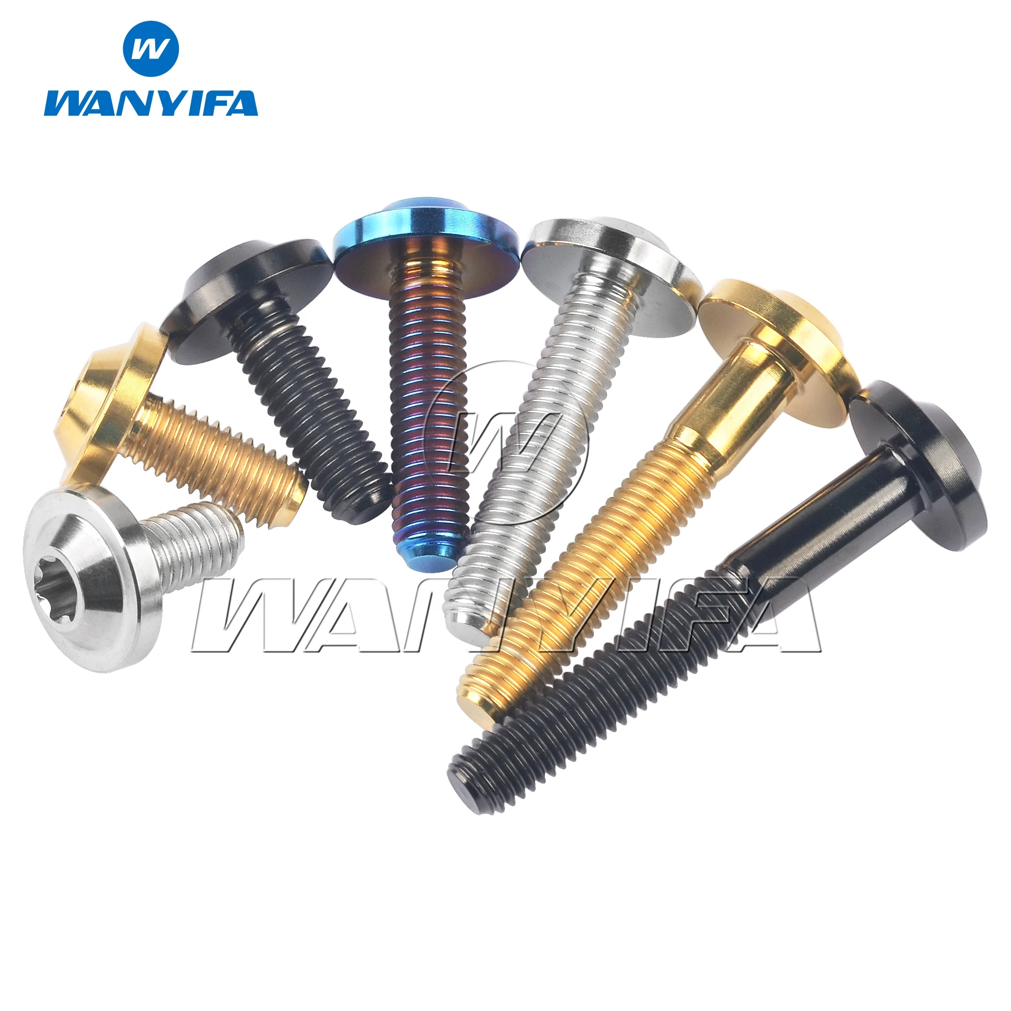 Titanium Ti Bolt M5x10/12/15/20/25/30/35mm Torx T25 Head Screws Ride Modification Fastener