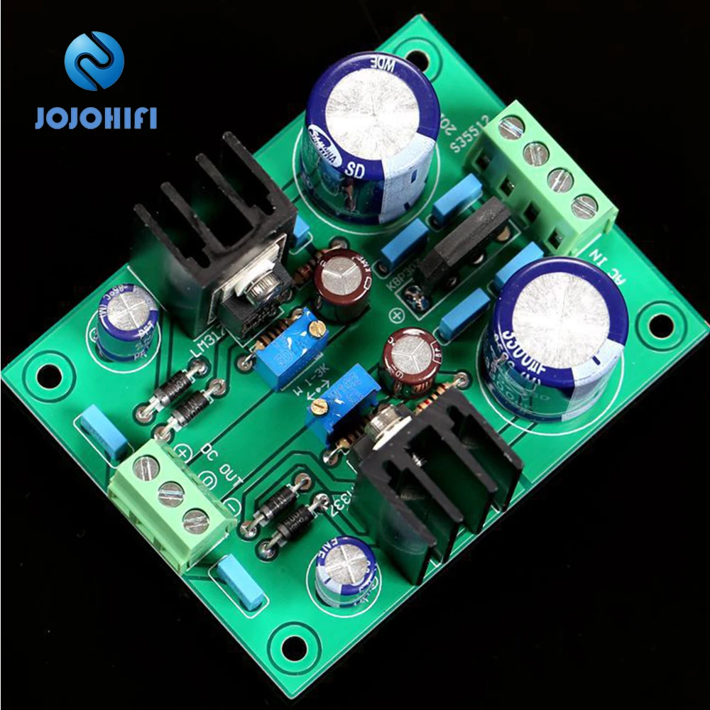 2018 Version PCB Board /Finished Board LM317 LM337 Rectifier Voltage Regulator Board