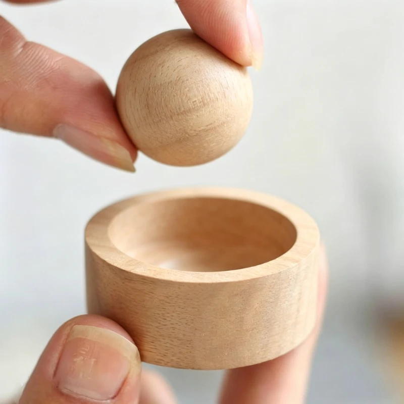 Wooden Essential Oil Diffuser for Home - Mini Cute Natural Fragrance Enhancer for Any Room