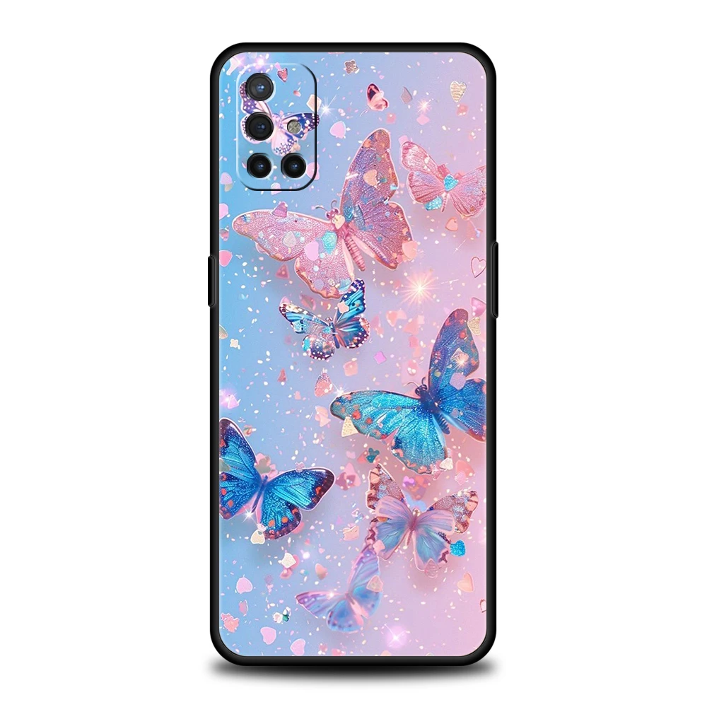 Floral and Butterfly Design Phone Case Cover