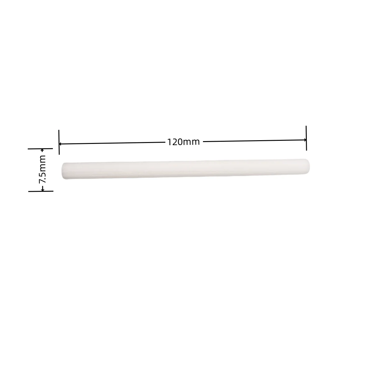 10/20/30pcs 7.5*120mm Air Humidifier Aroma Diffuser Filters Mist Maker Replace Parts Cotton Swabs Air Humidifiers Aroma Filter