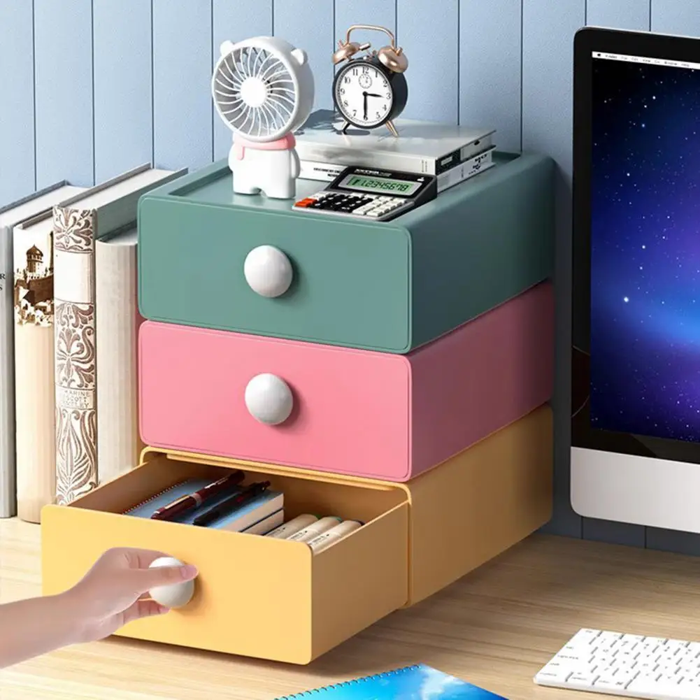 

Good Organization Dorm Stable Structure Storage Drawer High Capacity Easy Classification Storage Drawer Household Stuffs