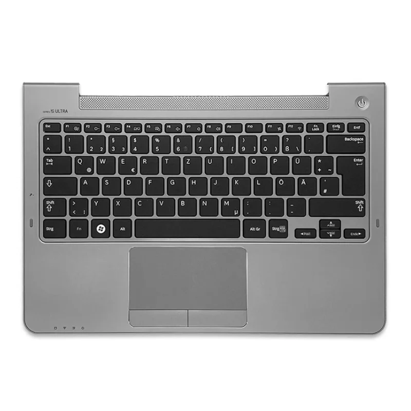 

Для Samsung NP530U3C NP530U3B NP535U3C NP535U3B, задняя крышка ноутбука, передняя панель, Упор для рук, Верхняя Нижняя часть корпуса, петли