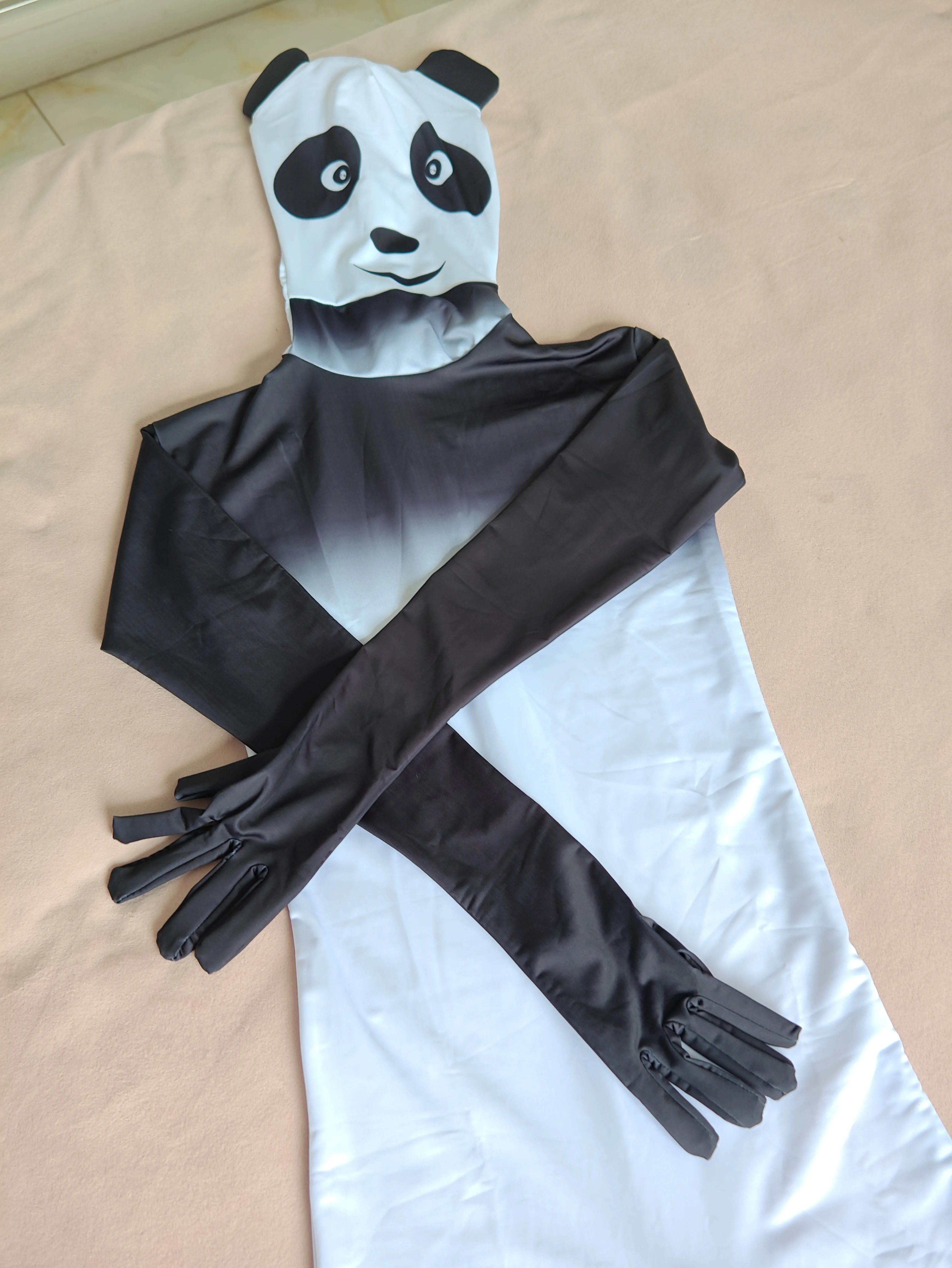Funny animal cute panda cosplay Catsuit Costume polyester spandex full Body  Zentai suit stage costumes club party jumpsuit - AliExpress 200000532