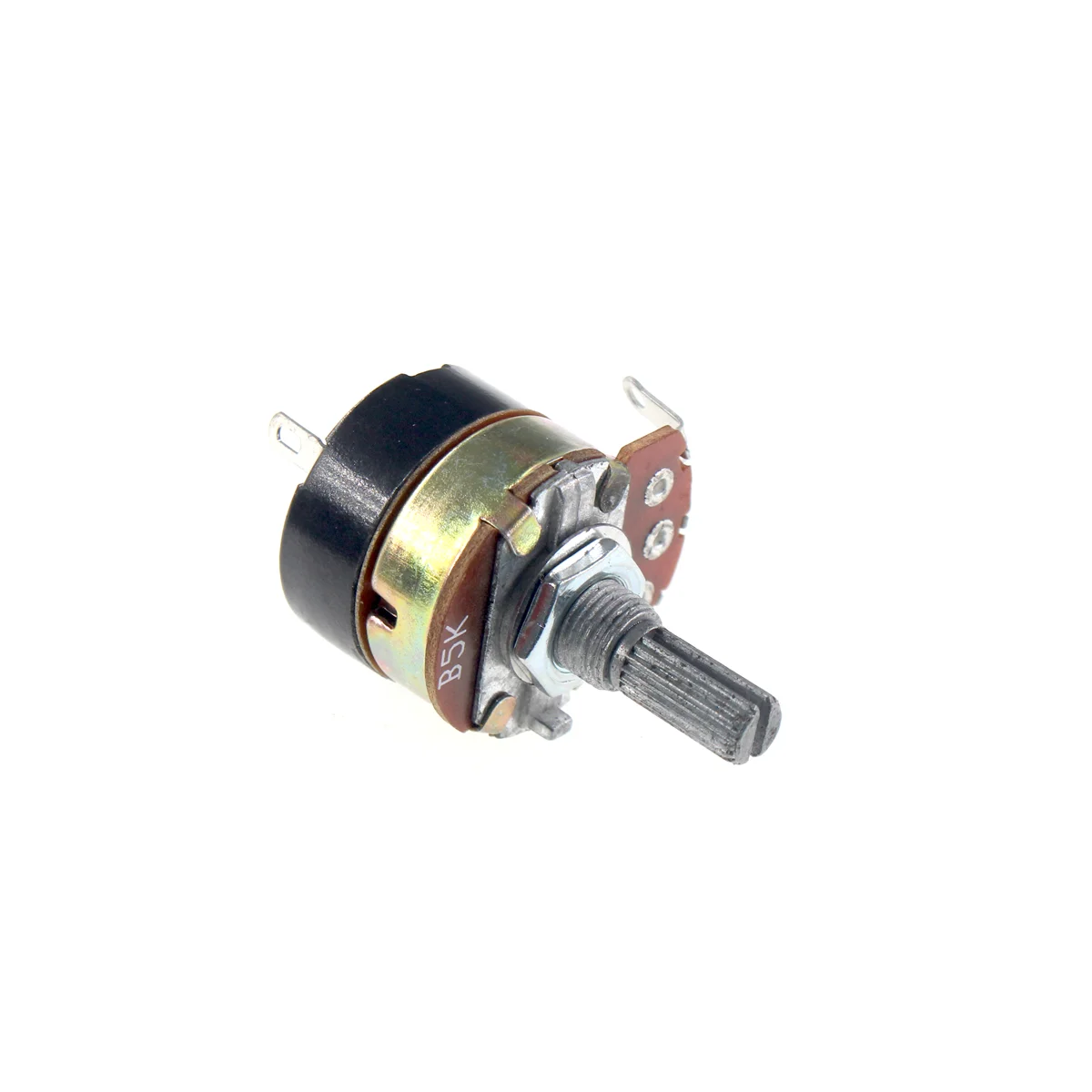 WH138-1 B5K B10K B20K B50K B100K B Adjustable Resistance Speed Regulator With Switch Potentiometer WH138 5K 10K 20K 50K 100K 5PCS rotary potentiometer,wire wound potentiometer