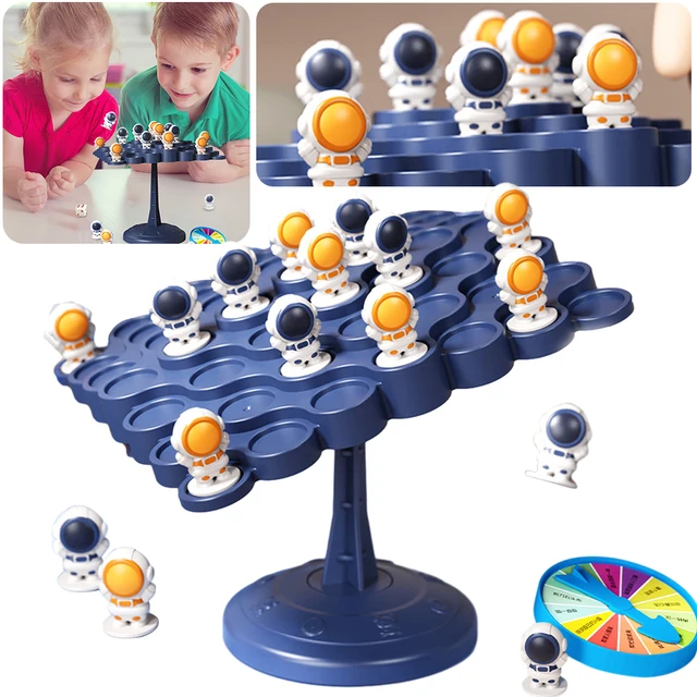 Astronaut Balance Tree Game para meninos e meninas, balanceamento educacional, puzzle, contando brinquedos, presente 2