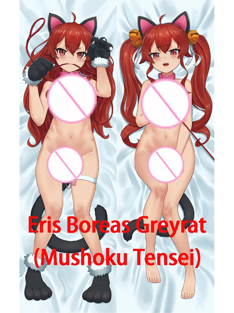 

Dakimakura anime дакимакура Дакимакура Горячая Аниме Eris Boreas серая крыса (Mushoku Tensei) двухсторонняя печать взрослая Подушка Наволочка