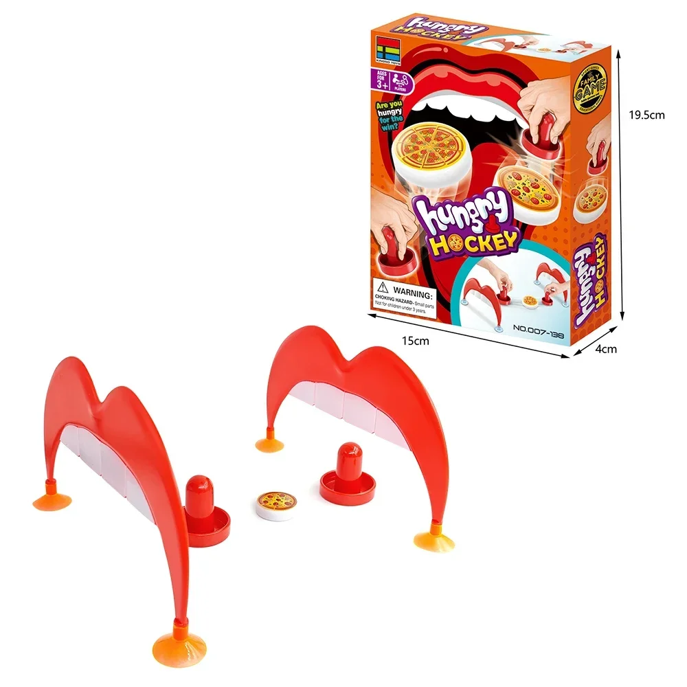 Desktop Pizza Ice Hockey Toy Chessboard Game Educate Parent -Child Interactive Game Kids/Adults Toys Family Gathering Gift 6