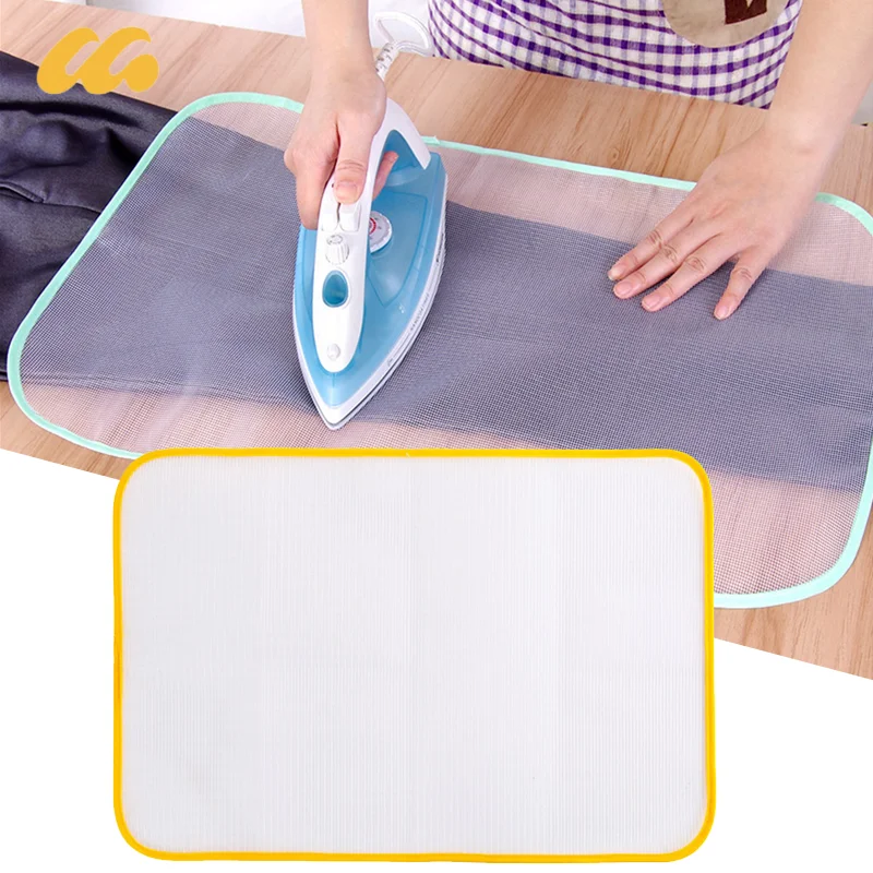 Ironing Cloth High Temperature Heat Insulation Mesh Pad Ironing Clothing Mesh Steam Iron Ironing Pad Cloth Ironing Board Home