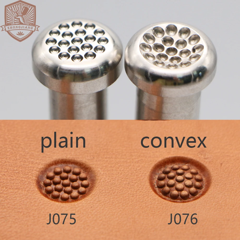 Leather Stamp Tools Group Point Protruding Flower Center