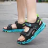 Kids Beach Sandals Fashion Soft Sole Sandals Comfortable Open Toe Sandals Outdoor Shoes 6 Toddler Shoes Boys 2