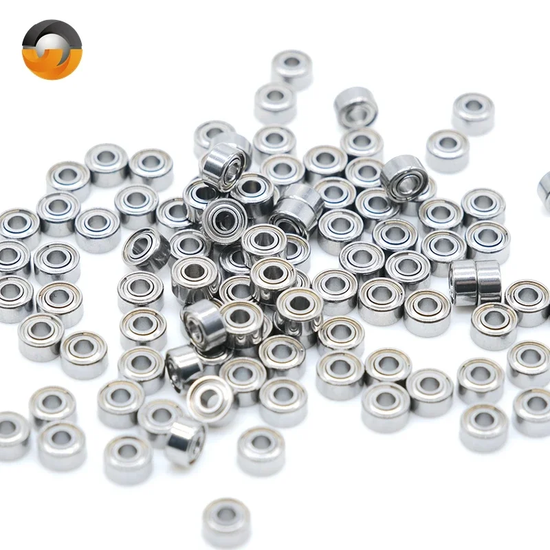 4Pcs Precision Bearing MR42ZZ 2x4x2 mm ABEC-7 High-speed Small Bearing For Toy Motor Model